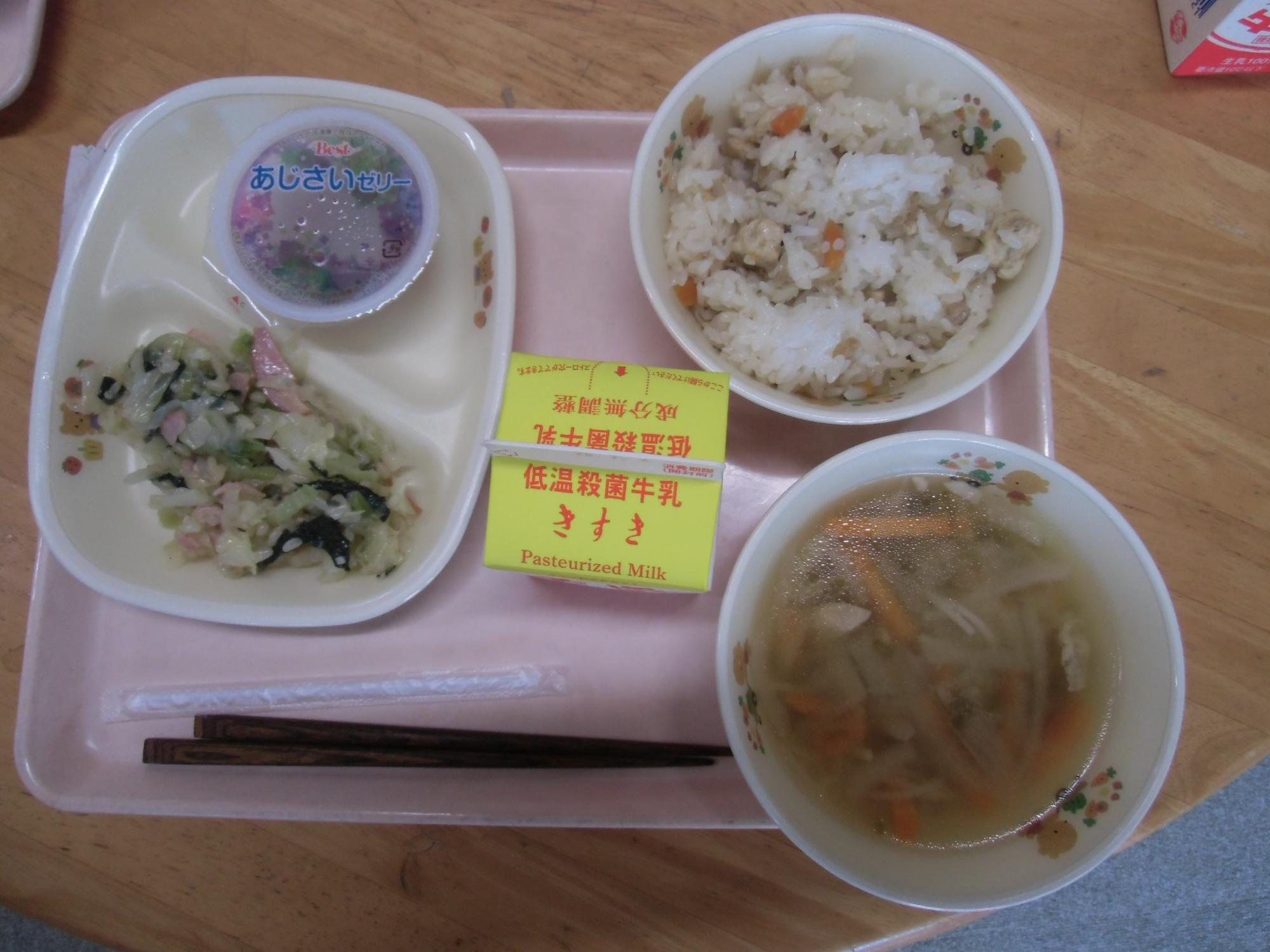 今日のめにゅー