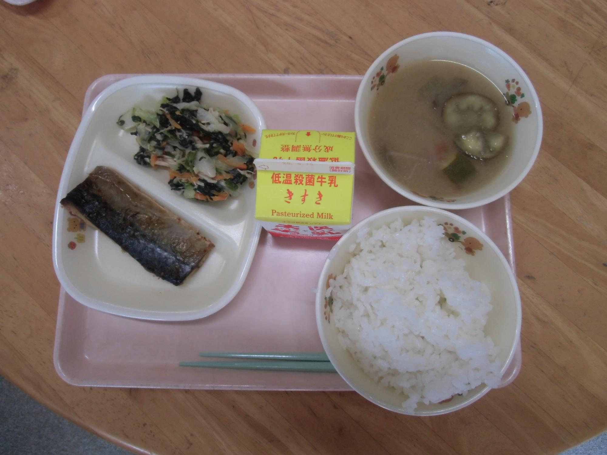今日のめにゅー