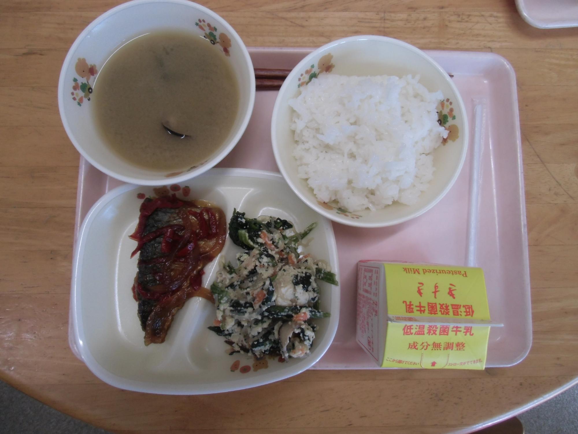 シジミ汁の様子