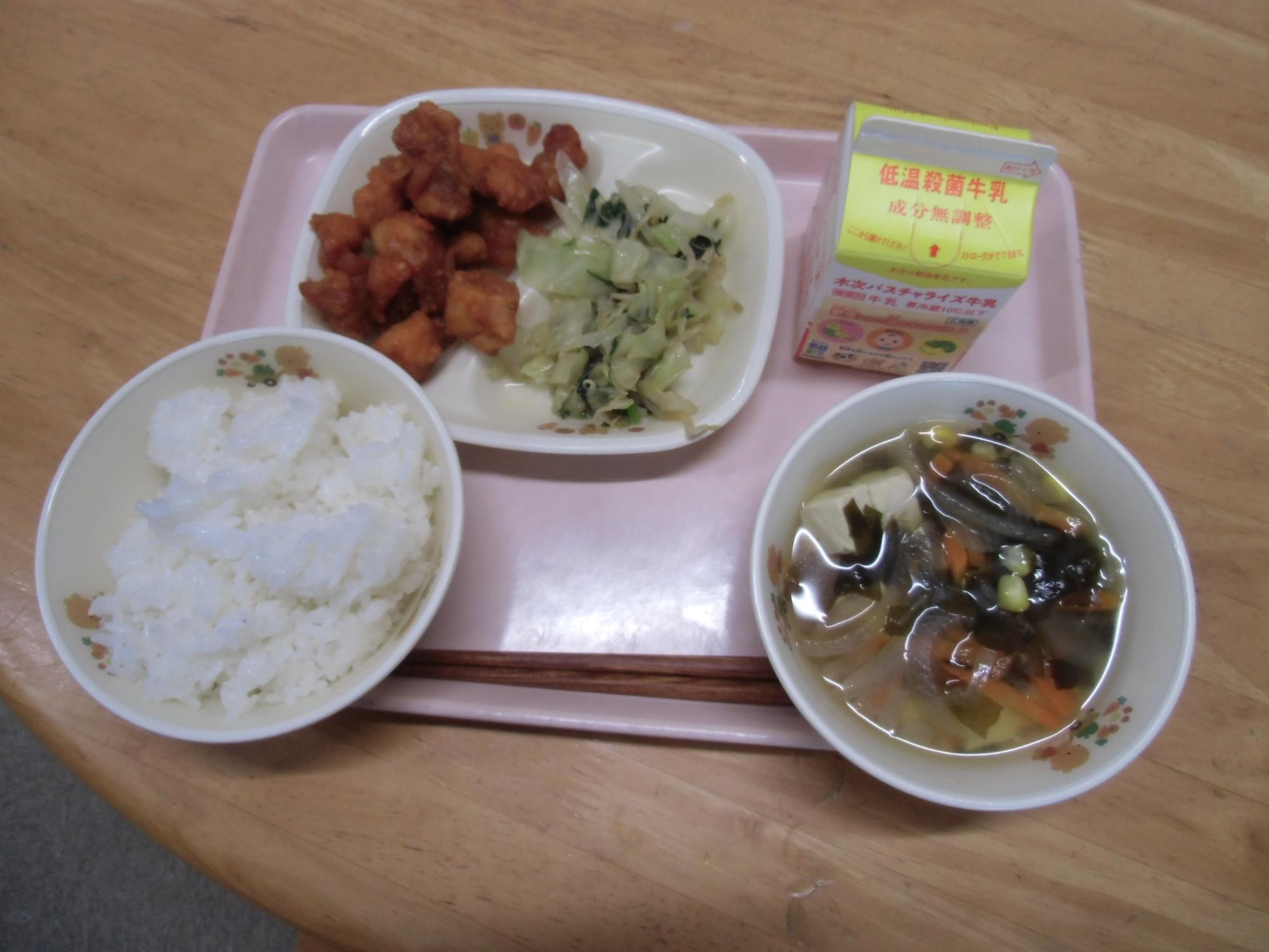 今日のメニュー