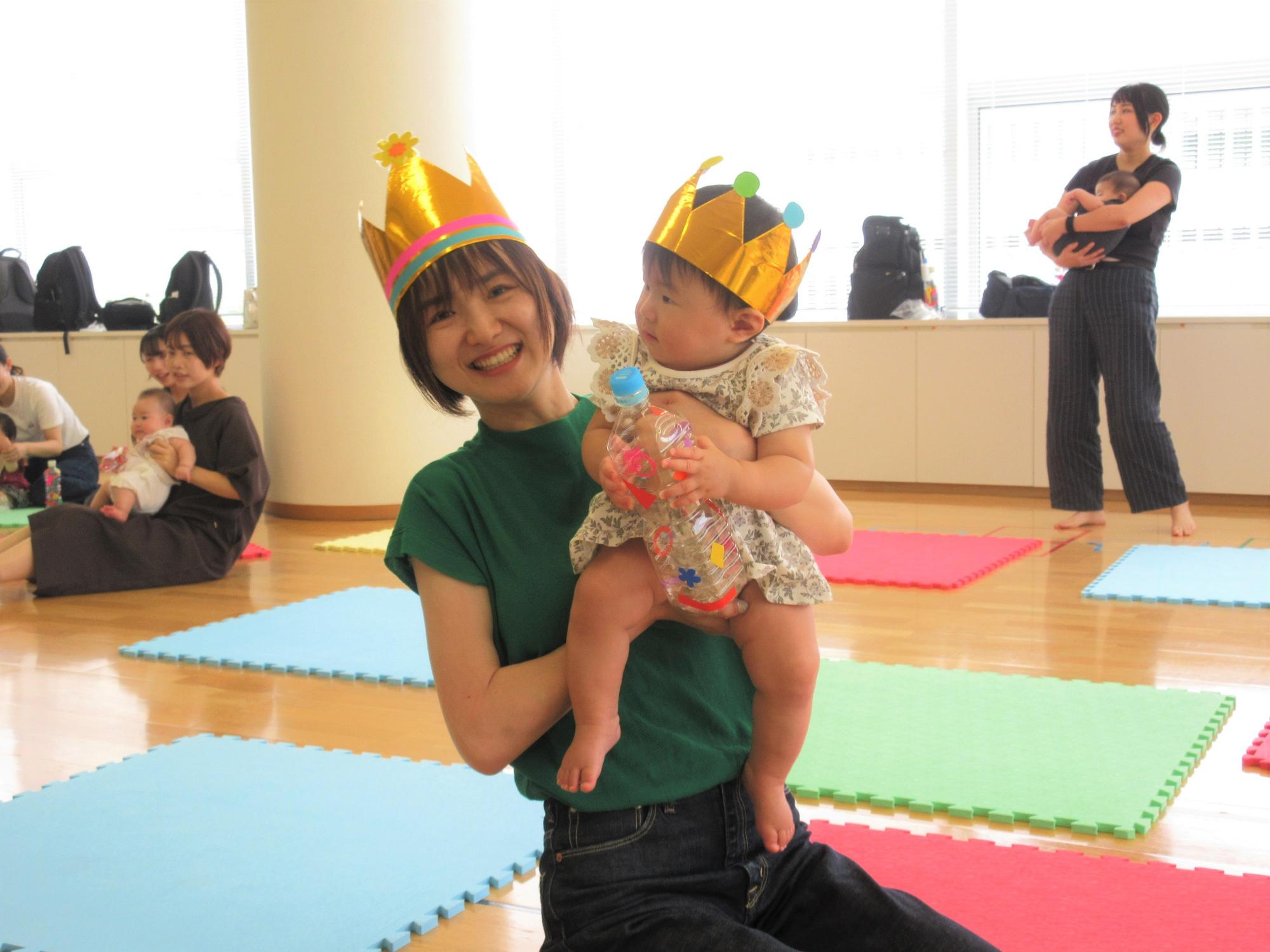 今月卒業するお母さんとお子さん