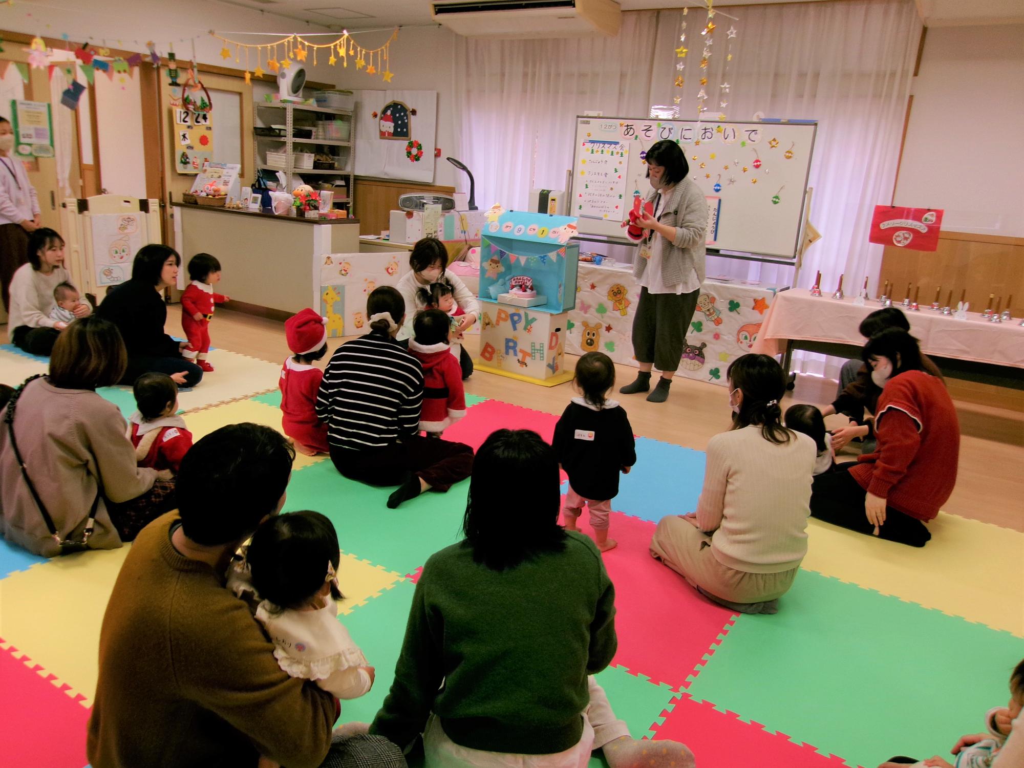 クリスマス会の様子