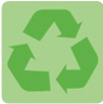 リサイクルマークの画像