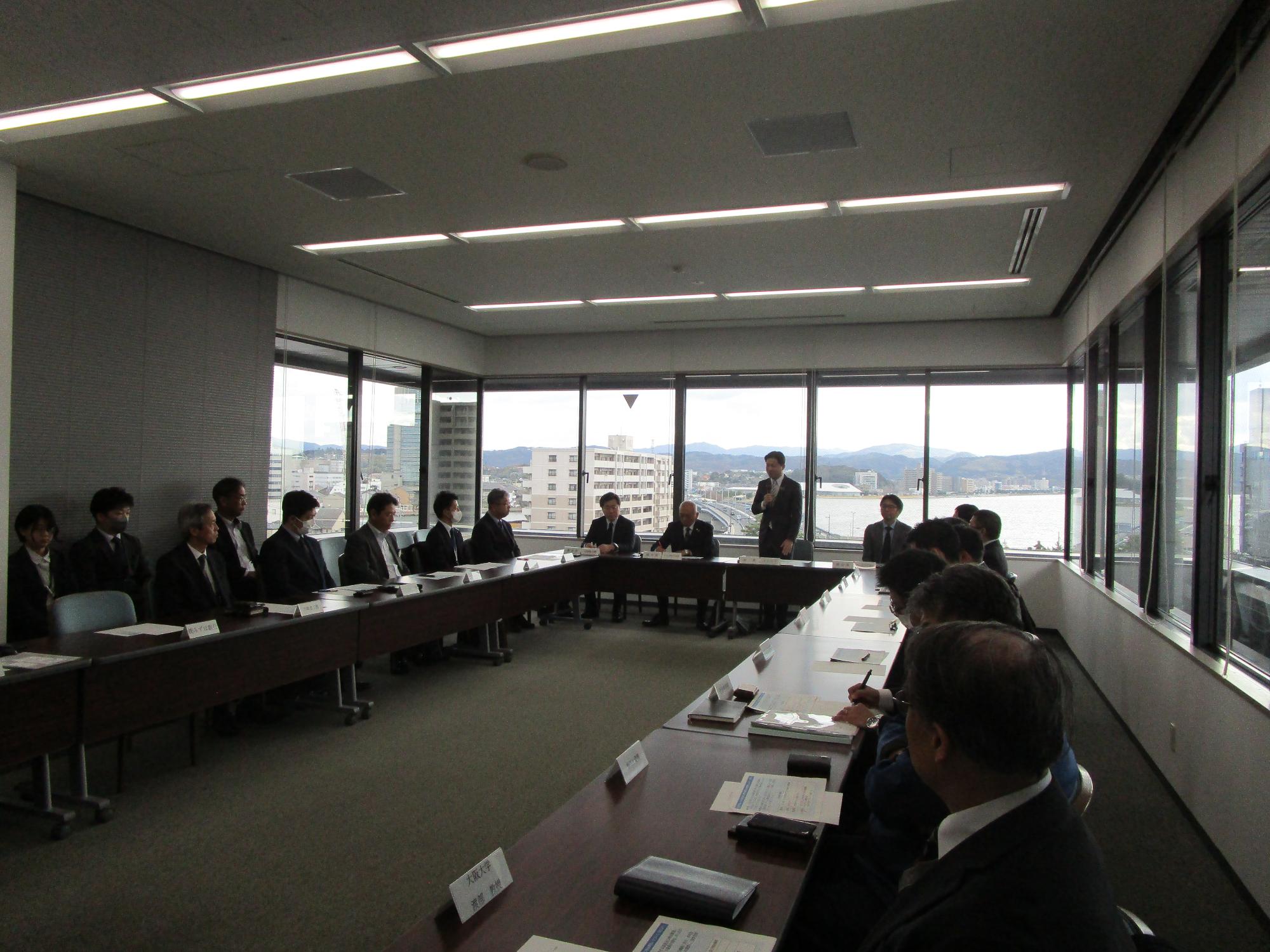 第2回まつえ水素活用協議会の様子1