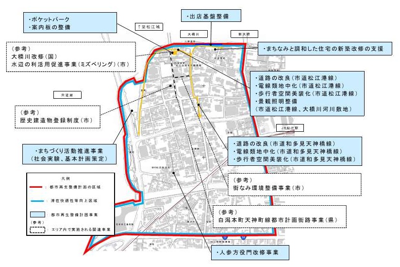 第2期白潟地区都市構造再編集中支援事業