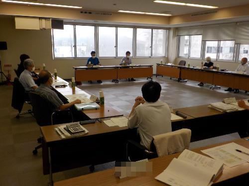 第1回松江市における公園のあり方協議会の様子